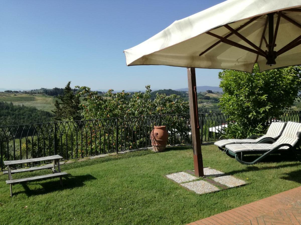 La Rocca Di Montalbino Apartamento Montespertoli Exterior foto